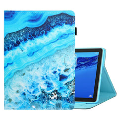 Coloured Drawing Horizontal Flip Leather Case with Holder & Card Slot & Sleep / Wake-up Function