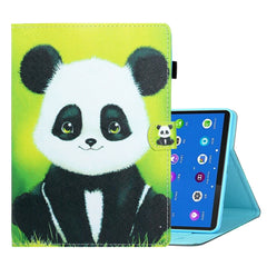 Coloured Drawing Horizontal Flip Leather Case with Holder & Card Slot & Sleep / Wake-up Function