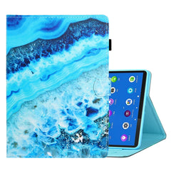 Coloured Drawing Horizontal Flip Leather Case with Holder & Card Slot & Sleep / Wake-up Function