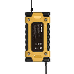 FOXSUR 12V / 24V / 10A Car / Motorcycle Battery Smart Repair Lead-acid Battery Charger