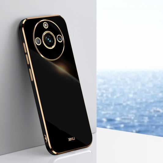 XINLI Straight 6D Plating Gold Edge TPU Phone Case, For Realme 11 5G, For Realme C53 2023, For Realme 11 Pro+ 5G