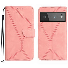 Stitching Embossed Leather Phone Case
