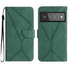 Stitching Embossed Leather Phone Case