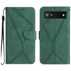 Stitching Embossed Leather Phone Case