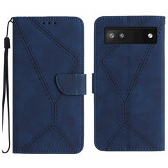 Stitching Embossed Leather Phone Case