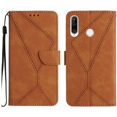 Stitching Embossed Leather Phone Case
