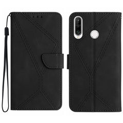 Stitching Embossed Leather Phone Case