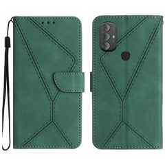 Stitching Embossed Leather Phone Case