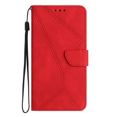 Stitching Embossed Leather Phone Case
