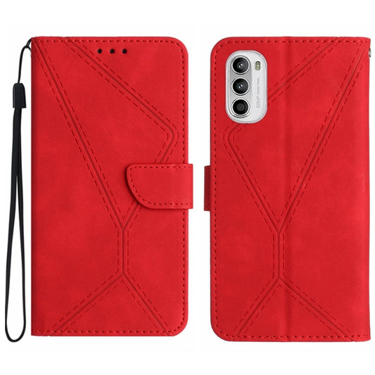 Stitching Embossed Leather Phone Case
