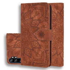 Embossed Sunflower Pattern Horizontal Flip PU Leather Case with Holder & Card Slots & Wallet & Lanyard, For Xiaomi Redmi Note 9 Pro Max, For Xiaomi Mi CC9 Pro / Mi Note 10 / Mi Note 10 Pro, For Huawei Mate 30 Pro