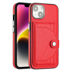 Shockproof Leather Phone Case with Card Holder, For iPhone 13, For iPhone 13 Pro, For iPhone 13 Pro Max, For iPhone 12 / 12 Pro