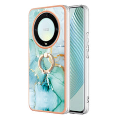 Electroplating Marble IMD TPU Phone Case with Ring Holder