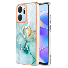 Electroplating Marble IMD TPU Phone Case with Ring Holder