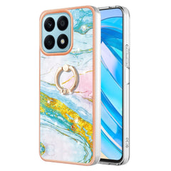 Electroplating Marble IMD TPU Phone Case with Ring Holder