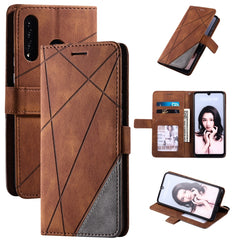 Skin Feel Splicing Horizontal Flip Leather Case with Holder & Card Slots & Wallet & Photo Frame, For Huawei Mate 30 Pro, For Huawei P30 Lite, For Huawei P40