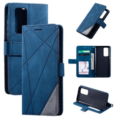 Skin Feel Splicing Horizontal Flip Leather Case with Holder & Card Slots & Wallet & Photo Frame, For Huawei Mate 30 Pro, For Huawei P30 Lite, For Huawei P40