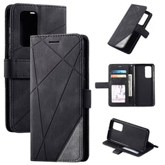Skin Feel Splicing Horizontal Flip Leather Case with Holder & Card Slots & Wallet & Photo Frame, For Huawei Mate 30 Pro, For Huawei P30 Lite, For Huawei P40