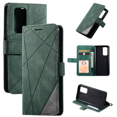 Skin Feel Splicing Horizontal Flip Leather Case with Holder & Card Slots & Wallet & Photo Frame, For Huawei Mate 30 Pro, For Huawei P30 Lite, For Huawei P40