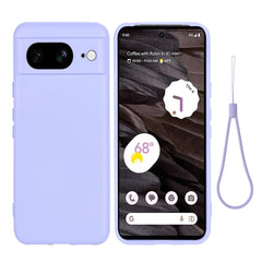 Pure Color Liquid Silicone Shockproof Phone Case