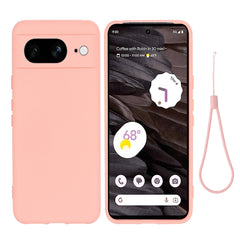 Pure Color Liquid Silicone Shockproof Phone Case