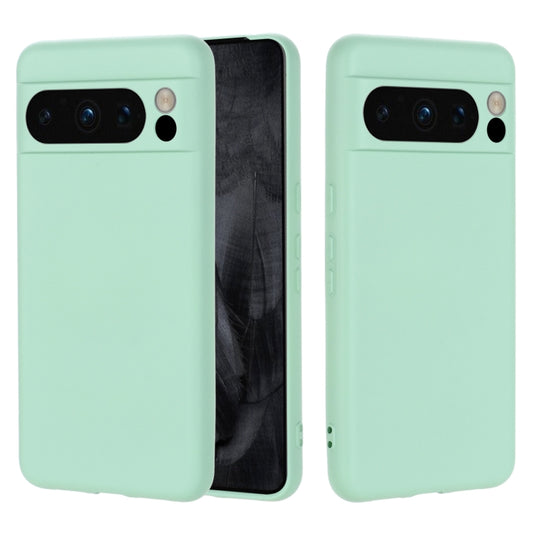 Pure Color Liquid Silicone Shockproof Phone Case