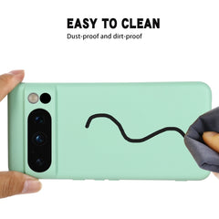 Pure Color Liquid Silicone Shockproof Phone Case