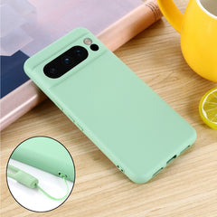 Pure Color Liquid Silicone Shockproof Phone Case