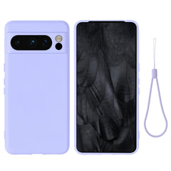 Pure Color Liquid Silicone Shockproof Phone Case
