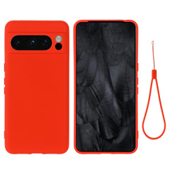 Pure Color Liquid Silicone Shockproof Phone Case