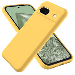 Pure Color Liquid Silicone Shockproof Phone Case
