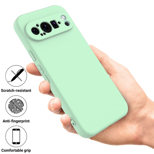 Pure Color Liquid Silicone Shockproof Phone Case