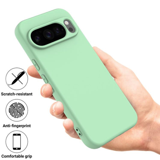 Pure Color Liquid Silicone Shockproof Phone Case
