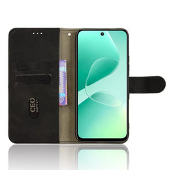 Skin Feel Magnetic Flip Leather Phone Case