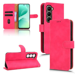 Skin Feel Magnetic Flip Leather Phone Case