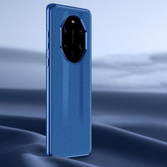 Litchi Texture Genuine Leather Phone Case