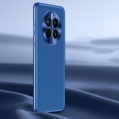 Litchi Texture Genuine Leather Phone Case