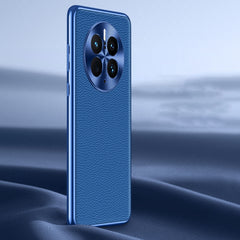 Litchi Texture Genuine Leather Phone Case