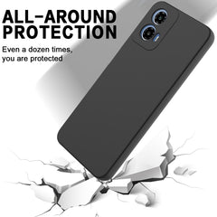 Solid Color Liquid Silicone Dropproof Full Coverage Phone Case