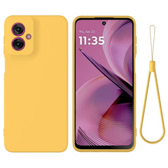 Solid Color Liquid Silicone Dropproof Full Coverage Phone Case