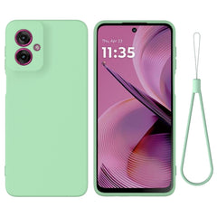 Solid Color Liquid Silicone Dropproof Full Coverage Phone Case
