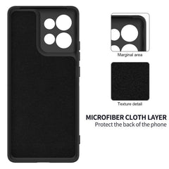 Solid Color Liquid Silicone Dropproof Full Coverage Phone Case