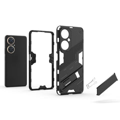 Punk Armor 2 in 1 PC + TPU Phone Case with Holder