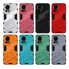 Punk Armor 2 in 1 PC + TPU Phone Case with Holder