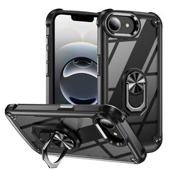 TPU + PC Lens Protection Phone Case with Ring Holder