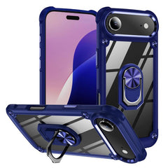TPU + PC Lens Protection Phone Case with Ring Holder