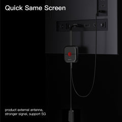 Yesido TV10 HD Wireless Screen Display Receiver, 5G+4K, 2.4G+4K