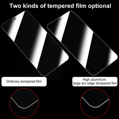 10pcs 0.26mm 9H 2.5D High Aluminum Tempered Glass Film, For iPhone 15 Plus / 15 Pro Max, For iPhone 15 / 15 Pro