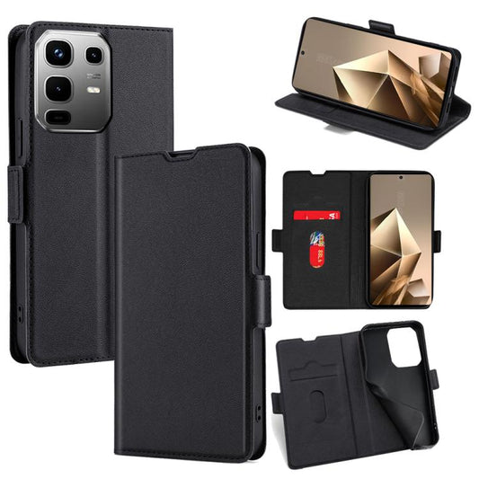 Ultra-thin Voltage Side Buckle Horizontal Flip Leather Phone Case