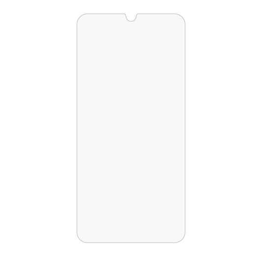 50 PCS Half-screen Transparent Tempered Glass Film